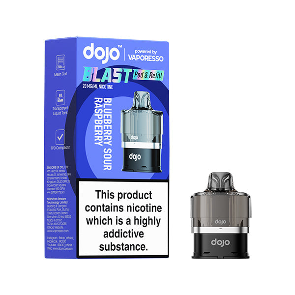 Dojo Blast 6000 by Vaporesso Prefilled Pods Compliant