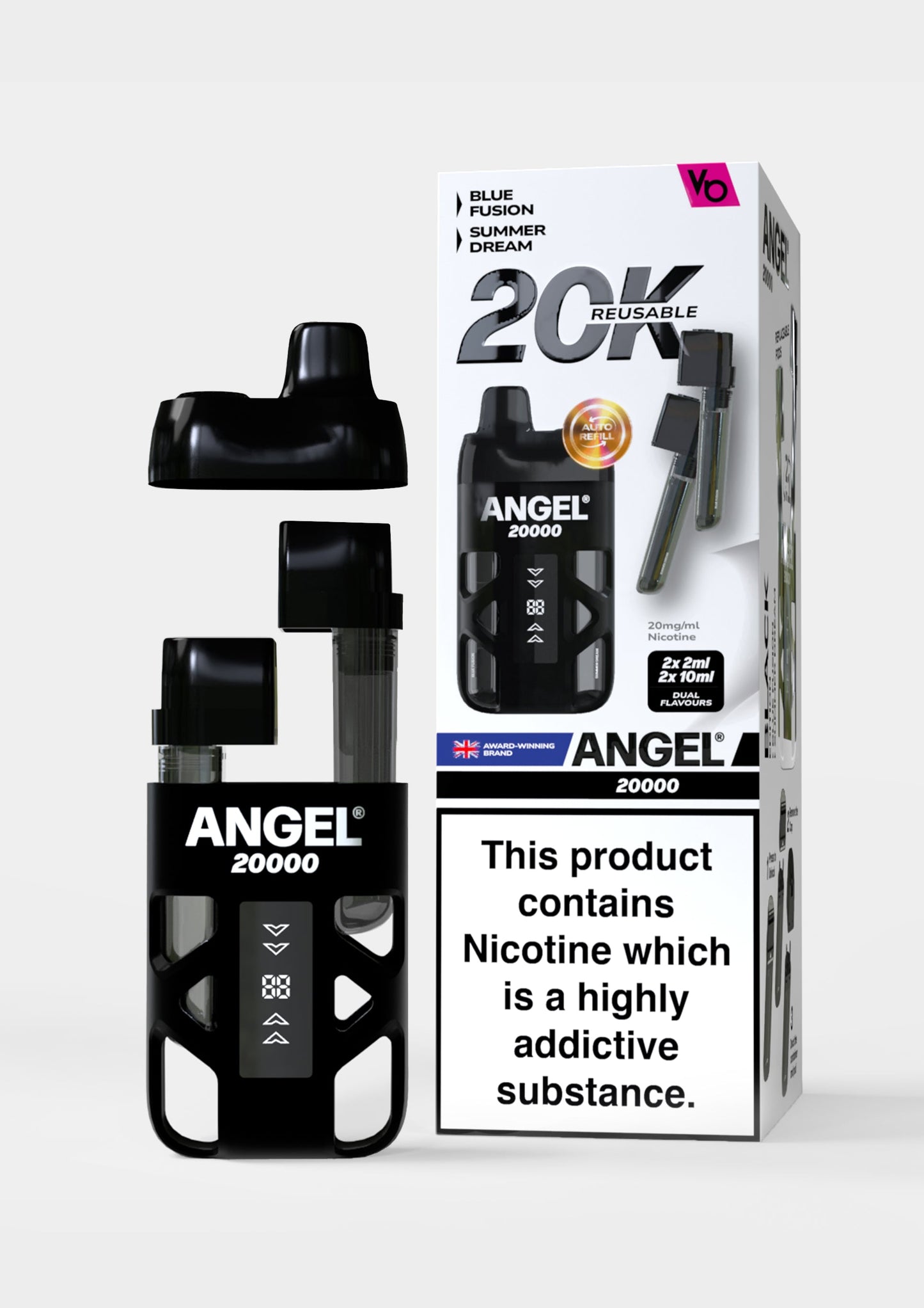 Angel 20000 Prefilled Pods 1X10