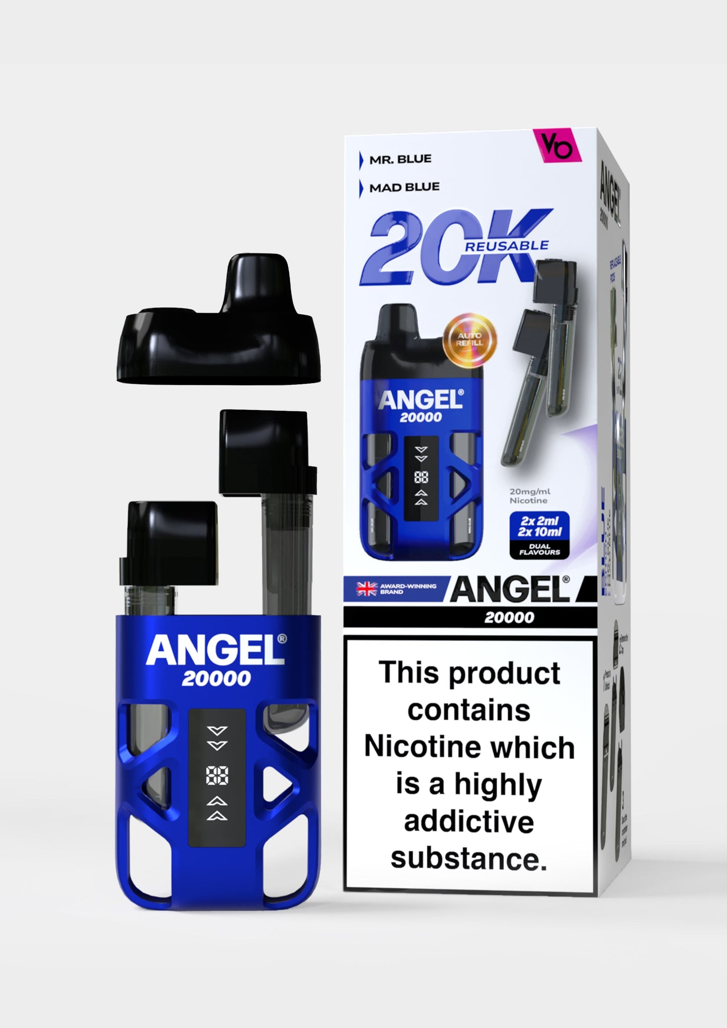 Angel 20000 Prefilled Pods 1X10