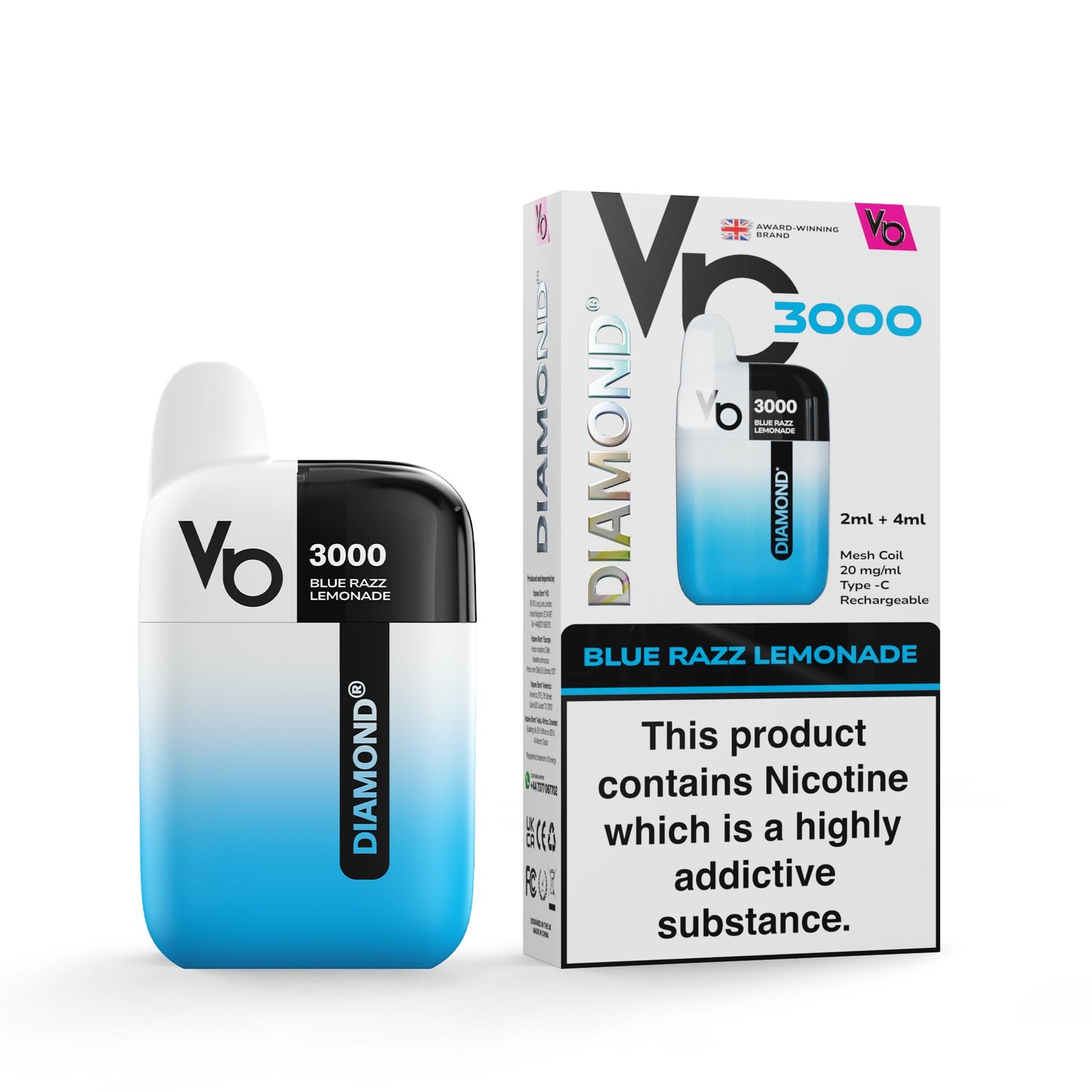 Diamond 3000 Prefilled Kits 1X5 Compliant