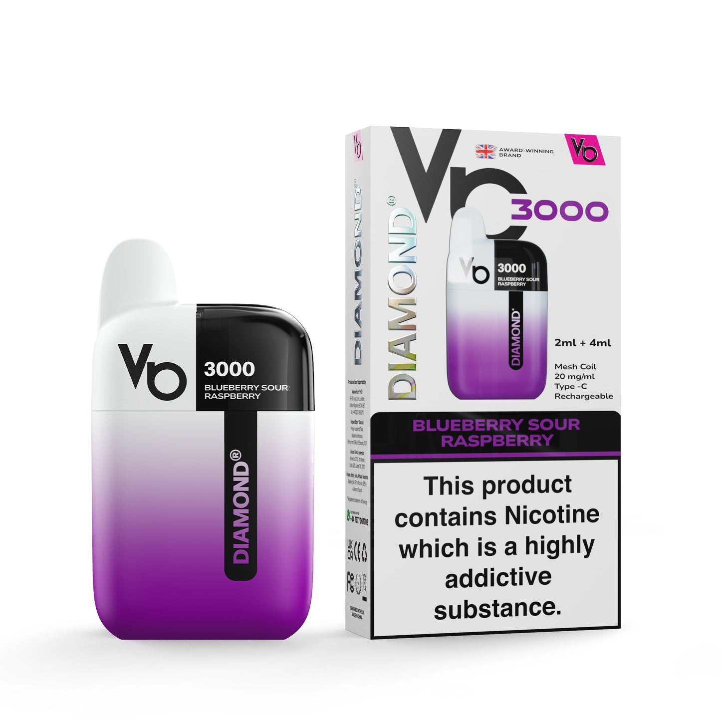 Diamond 3000 Prefilled Kits 1X5 Compliant