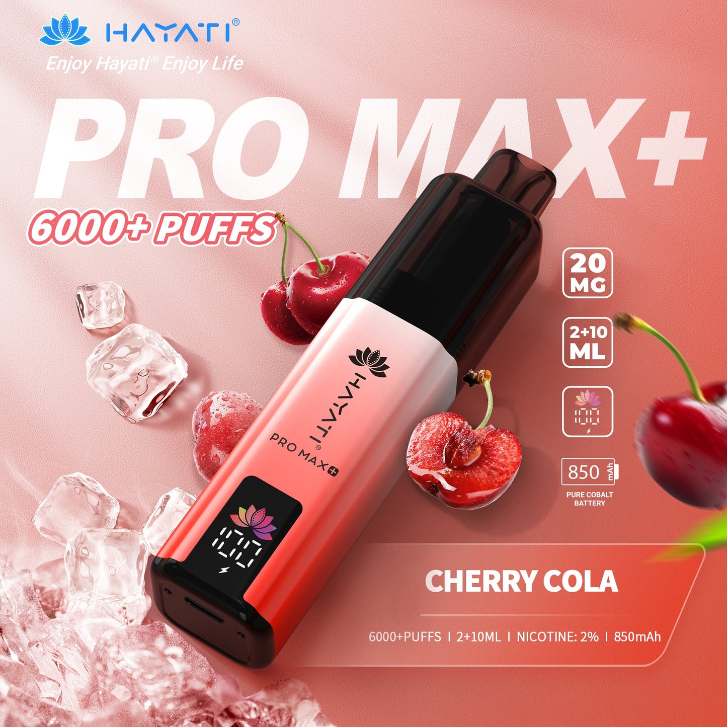 Hayati Pro Max 6000+ Prefilled Kits 1X5 - Compliant