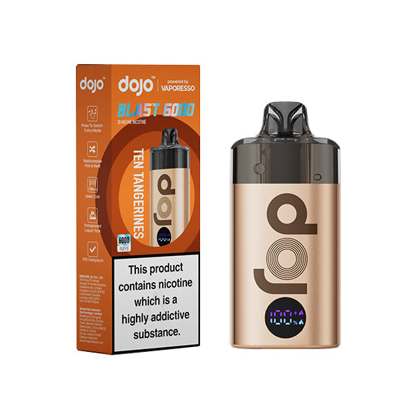 Dojo Blast 6000 by Vaporesso Prefilled Kits 1X5 Compliant