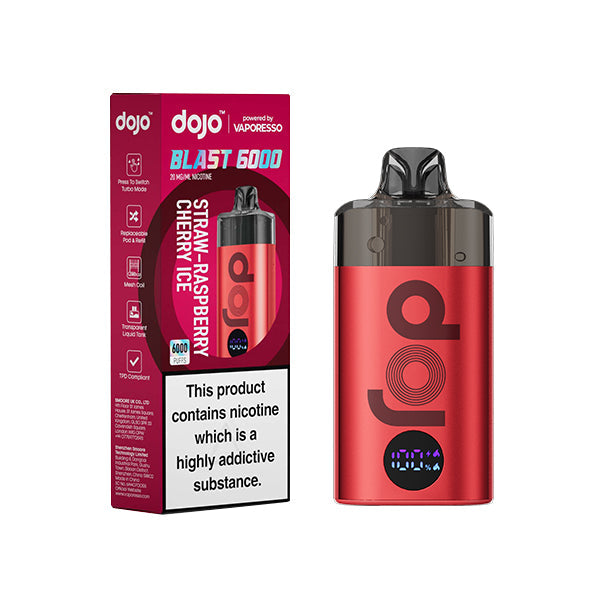 Dojo Blast 6000 by Vaporesso Prefilled Kits 1X5 Compliant