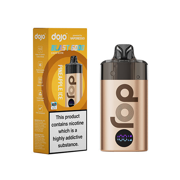 Dojo Blast 6000 by Vaporesso Prefilled Kits 1X5 Compliant