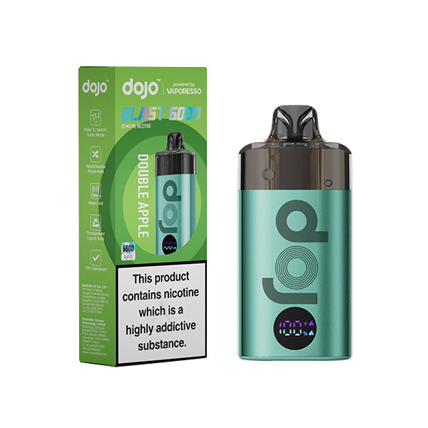 Dojo Blast 6000 by Vaporesso Prefilled Kits 1X5 Compliant
