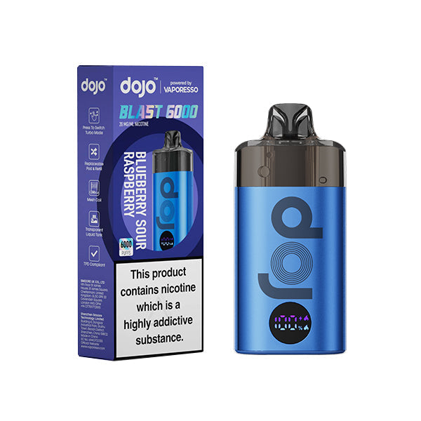 Dojo Blast 6000 by Vaporesso Prefilled Kits 1X5 Compliant