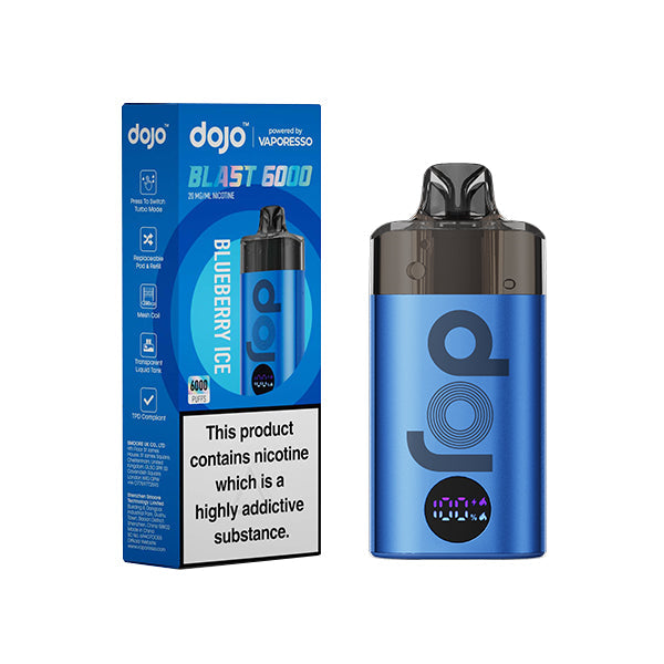 Dojo Blast 6000 by Vaporesso Prefilled Kits 1X5 Compliant