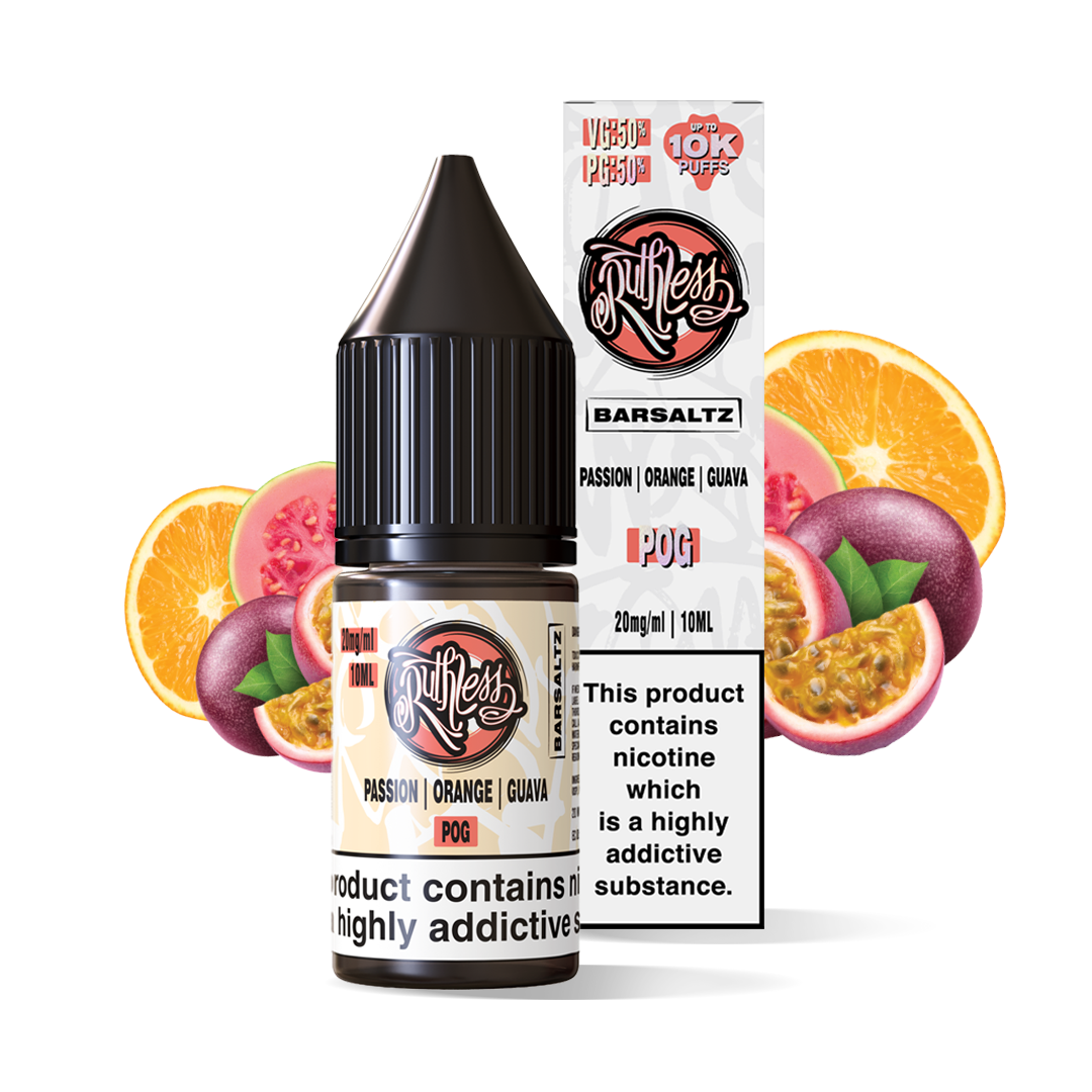 Ruthless Bar Salts 10mg & 20mg 1X10