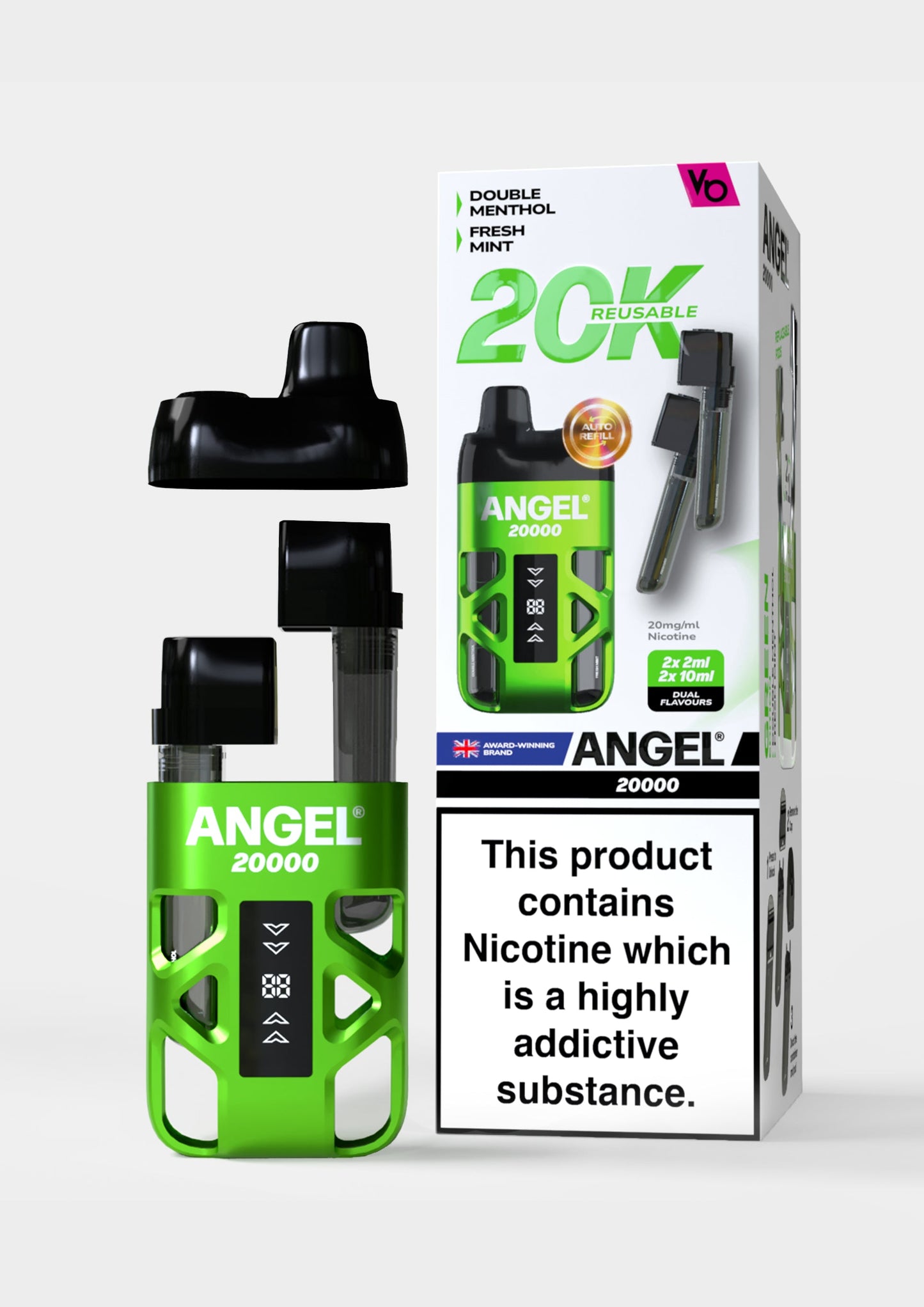 Angel 20000 Prefilled Pods 1X10