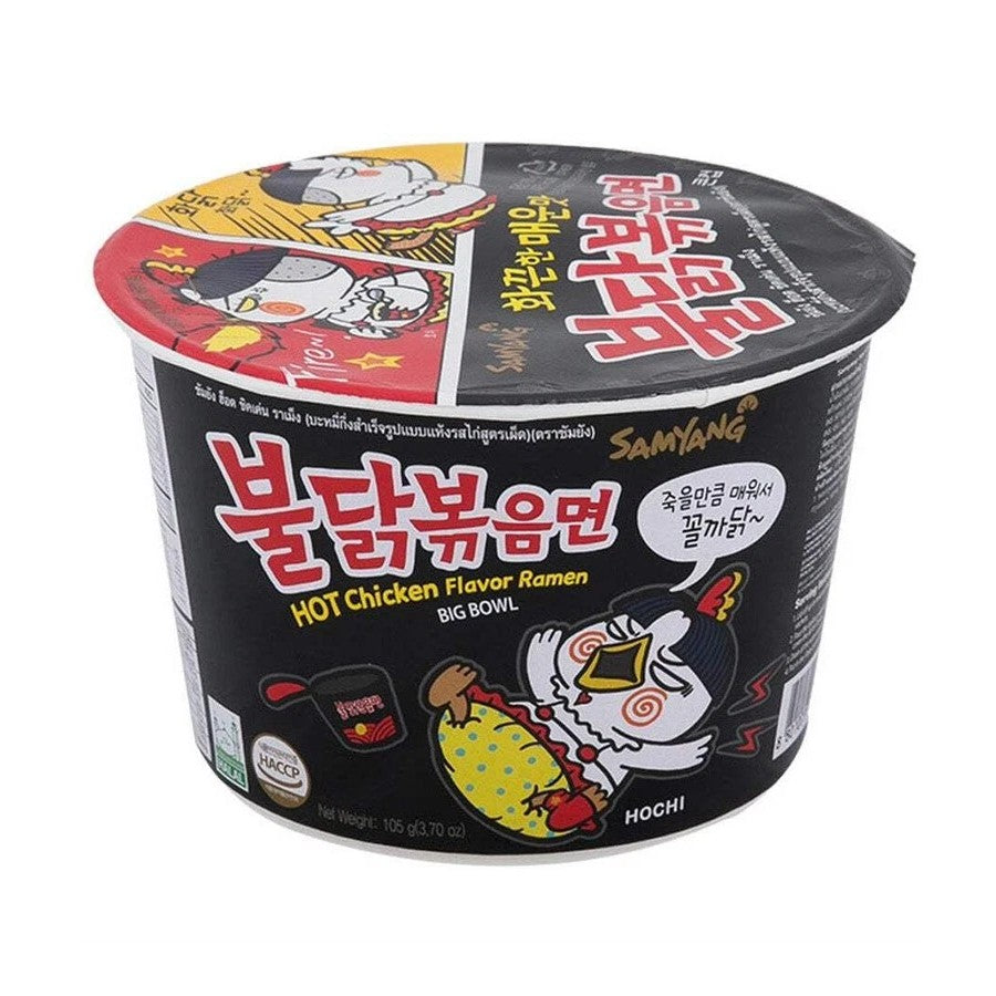 Samyang Buldak Hot Chicken Noodles Bowl 185g 1X16