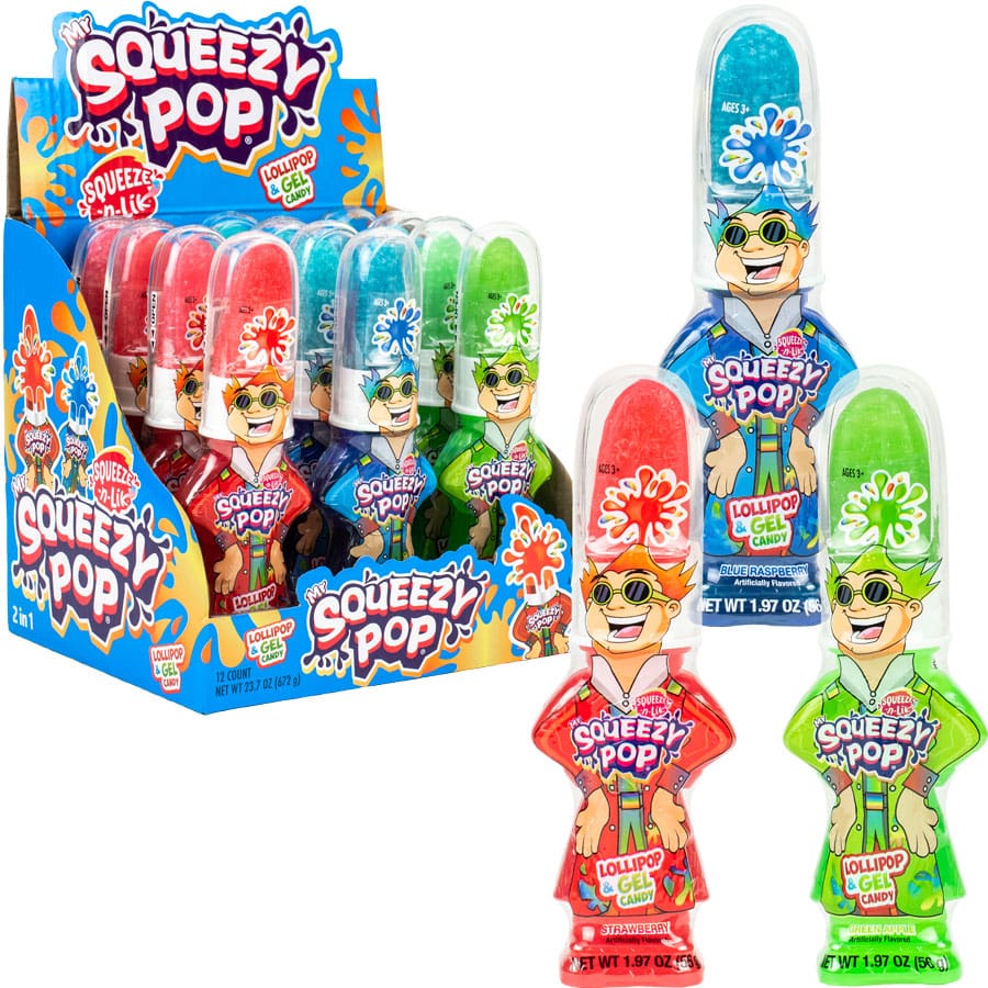 KoKo's Mr Squeezy Pop 54g 1X12 ***NEW***