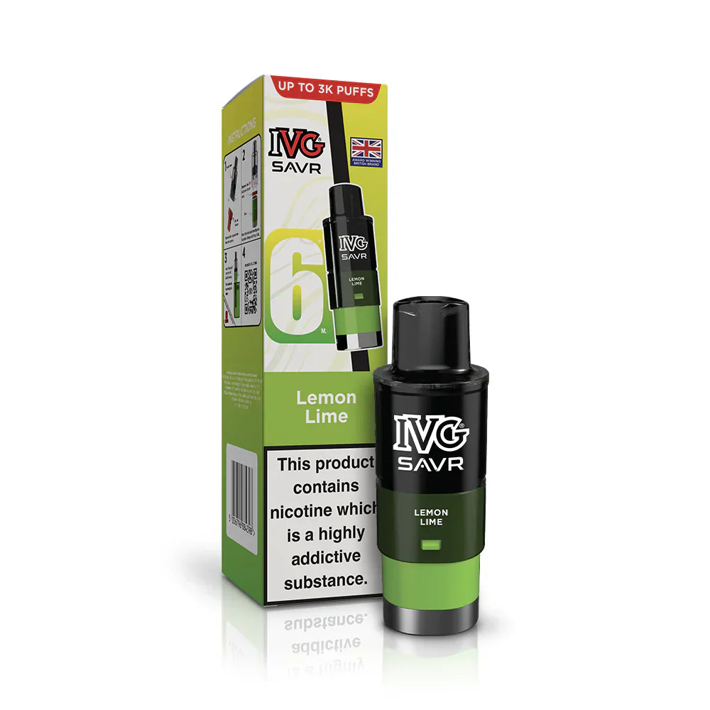 IVG Savr 3K Prefilled Pods 1X5 Compliant
