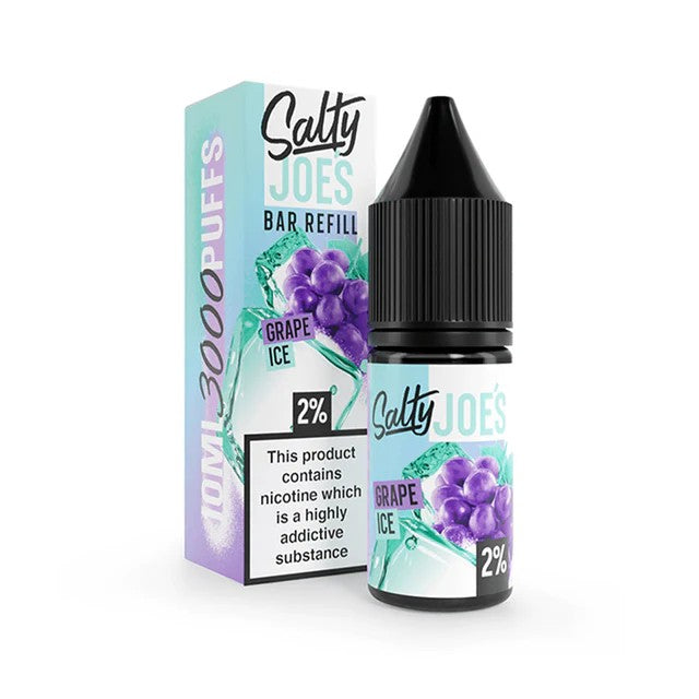 Salty Joe's Bar 10ml Nic Salts 1X10