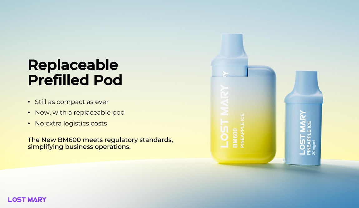 Lost Mary BM6000 Prefilled Pods 1X5 NEW Compliant