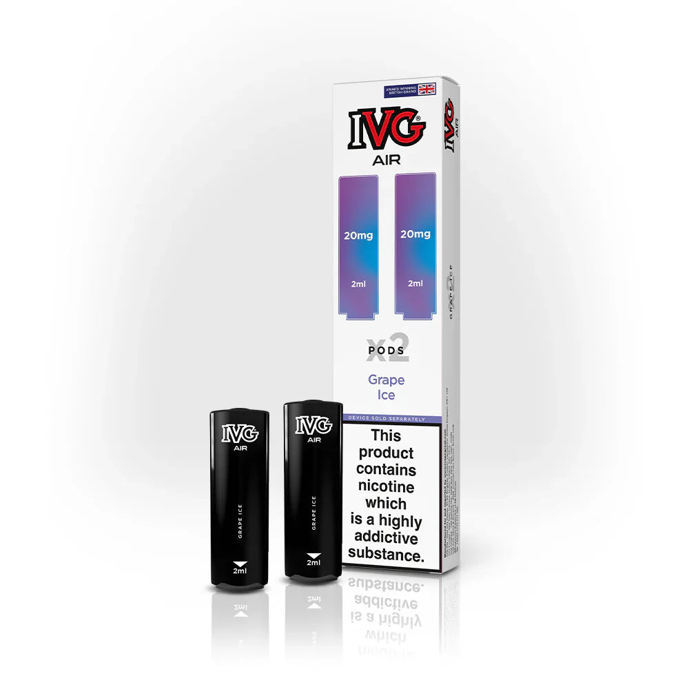 IVG Air Series 4 in 1 prefilled pods 1X2 Compliant