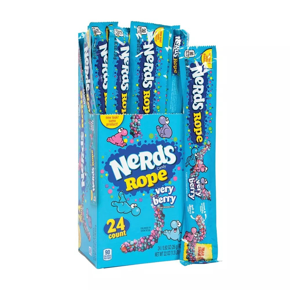 Nerds Rope Very Berry 26g 1X24