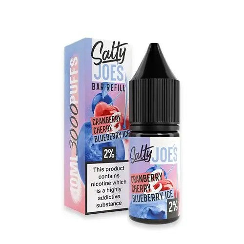 Salty Joe's Bar 10ml Nic Salts 1X10