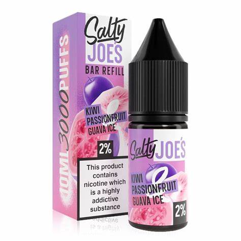 Salty Joe's Bar 10ml Nic Salts 1X10