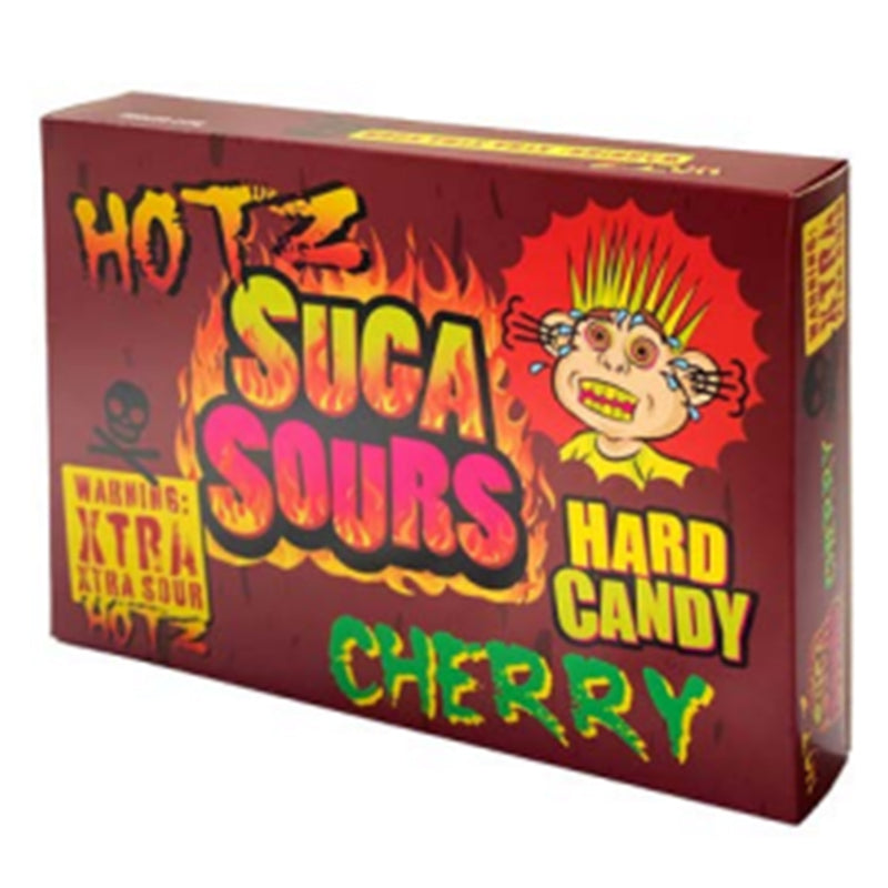 Suga Sours Hard Candy Hotz Cherry 1X12
