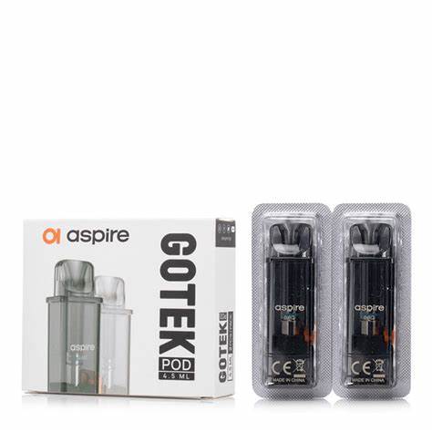 Aspire Gotek X 0.6/0.8ohm Cartridges 1X2