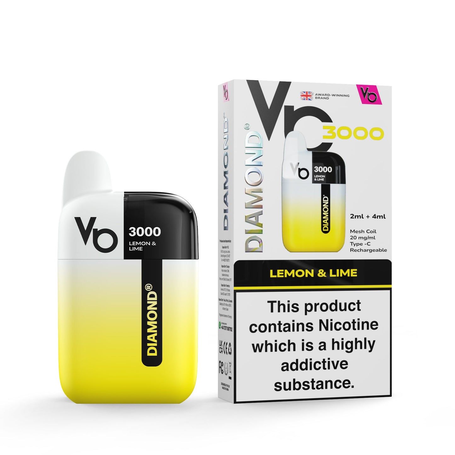 Diamond 3000 Prefilled Kits 1X5 Compliant