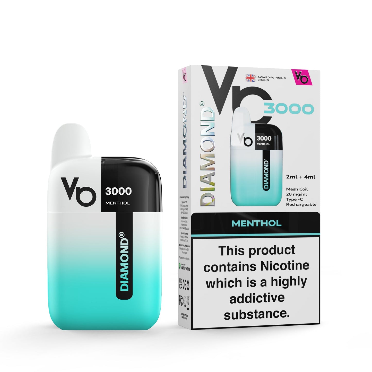 Diamond 3000 Prefilled Kits 1X5 Compliant