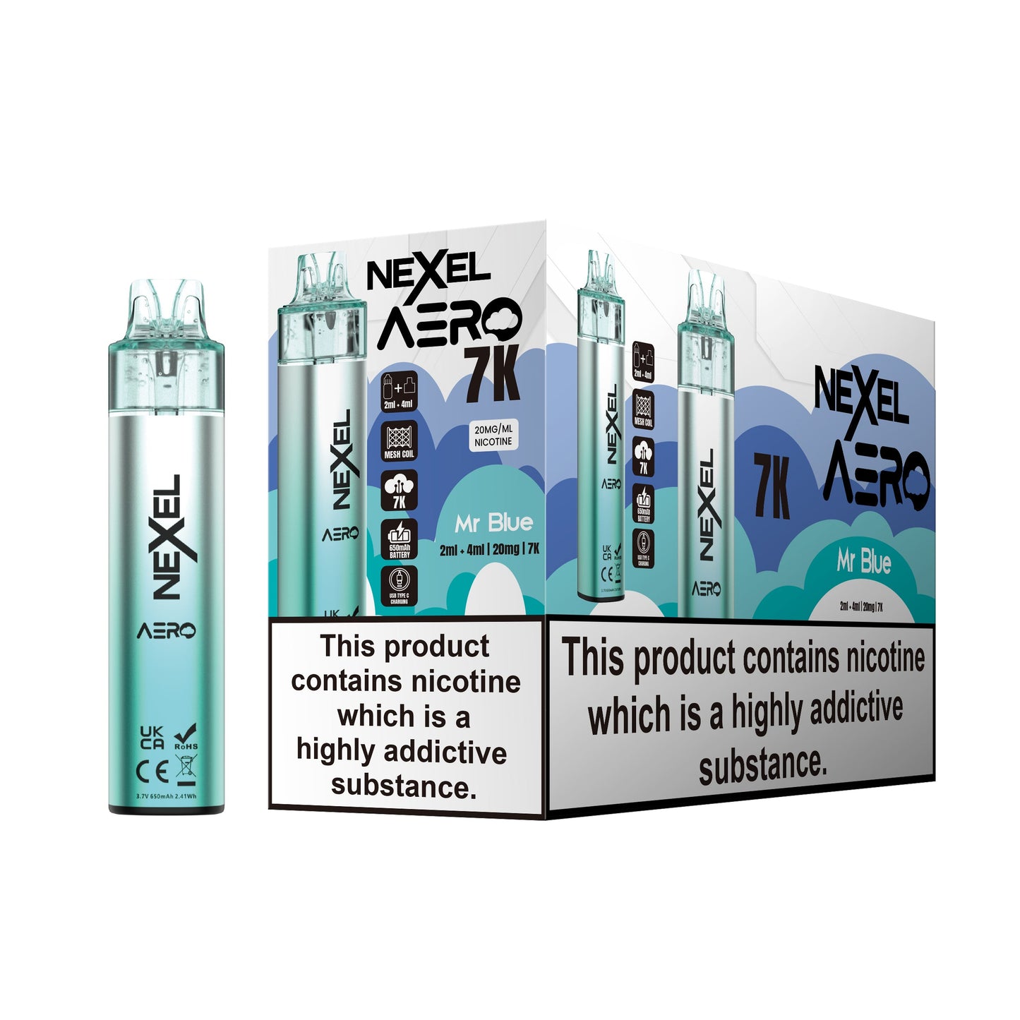 Nexel Aero 7K Prefilled Kits 1X5