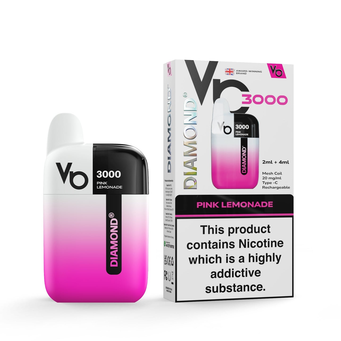 Diamond 3000 Prefilled Kits 1X5 Compliant
