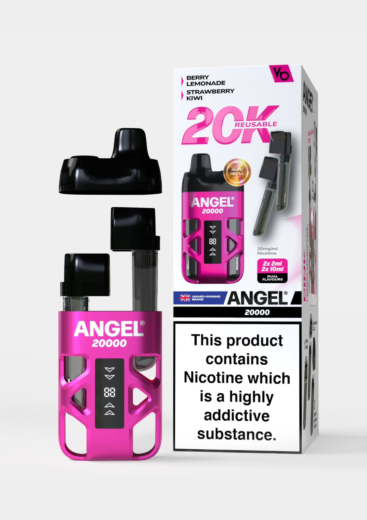 Angel 20000 Prefilled Pods 1X10