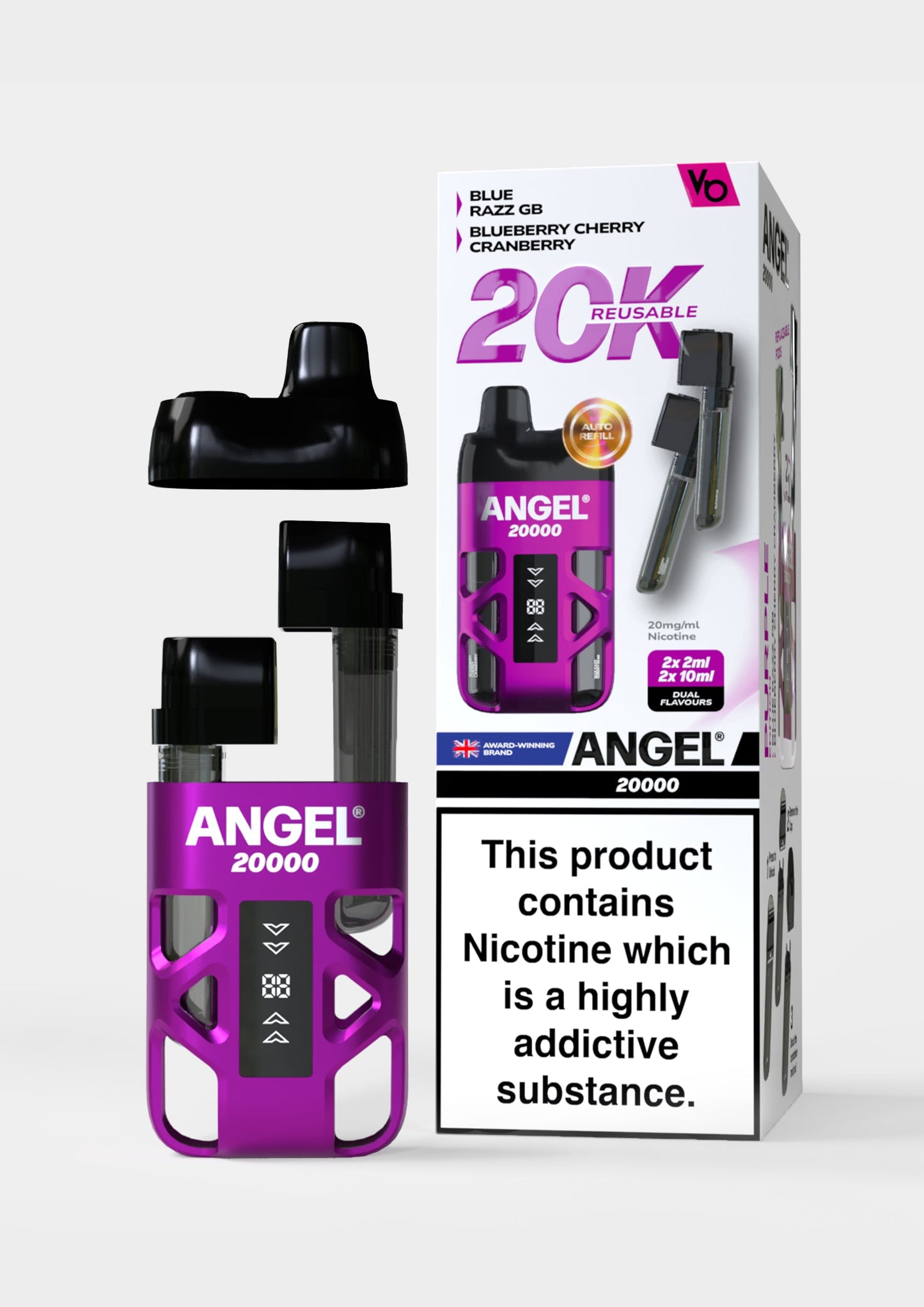 Angel 20000 Prefilled Pods 1X10