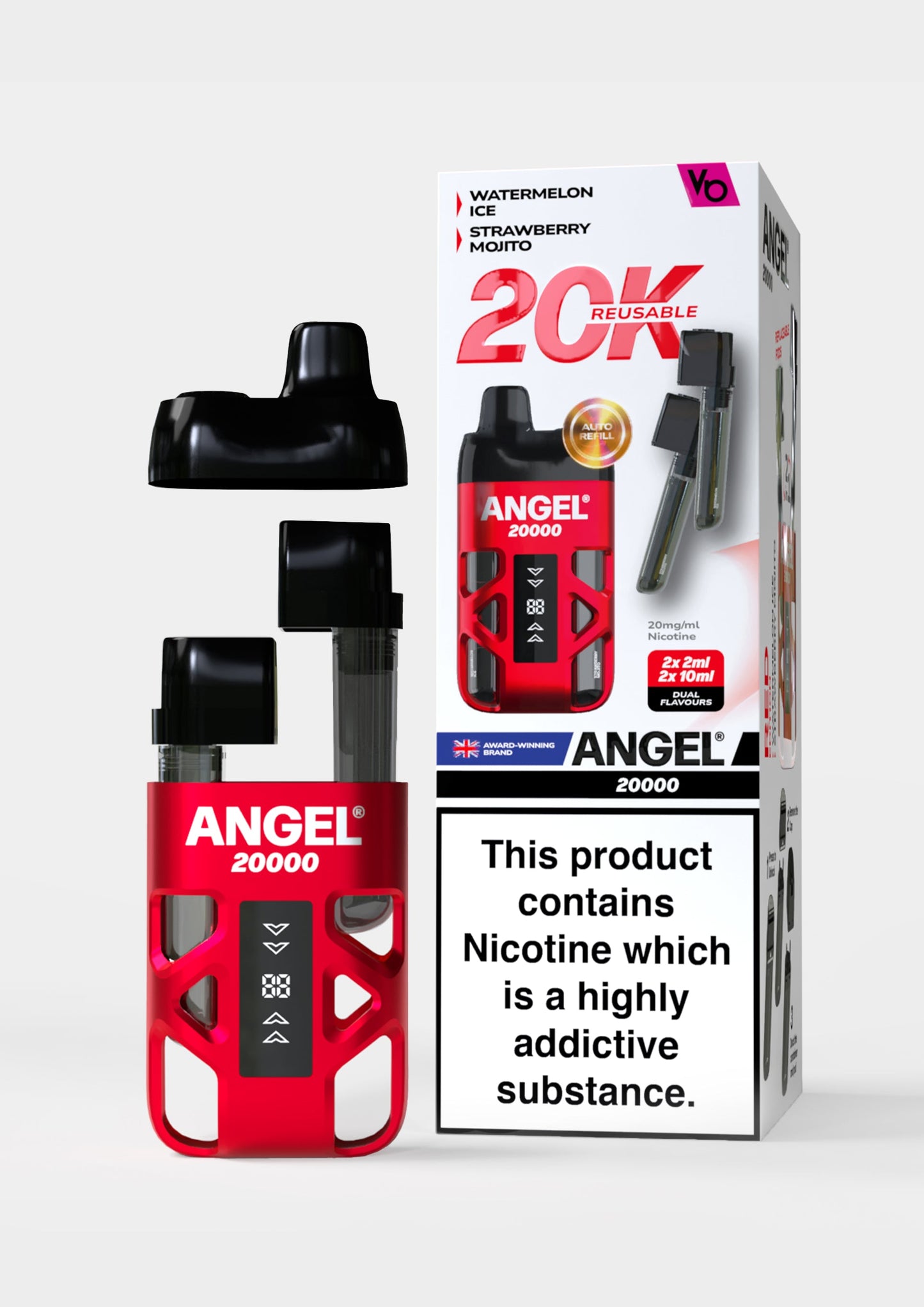 Angel 20000 Prefilled Pods 1X10