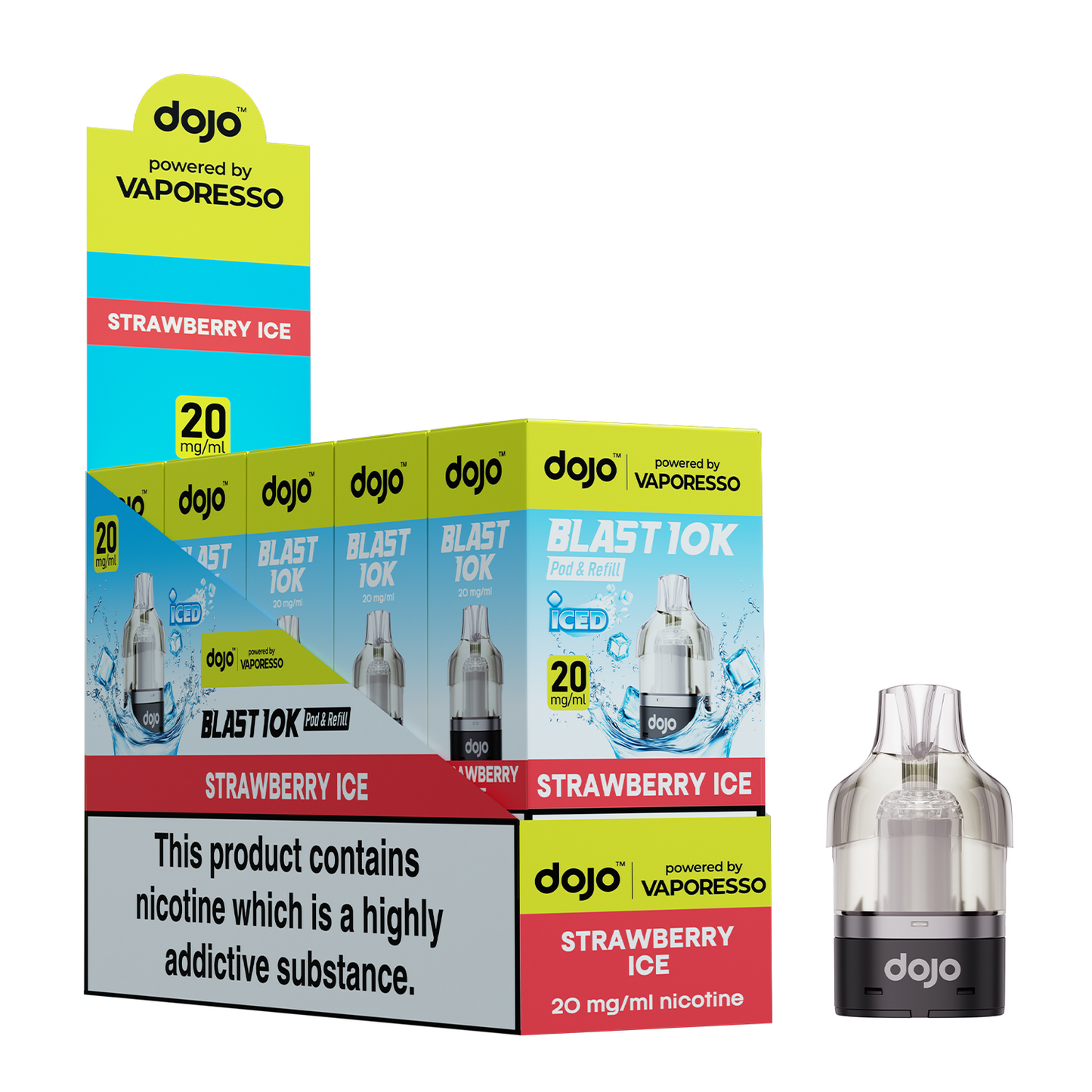 Dojo Blast 10K by Vaporesso Prefilled Pods 1X5