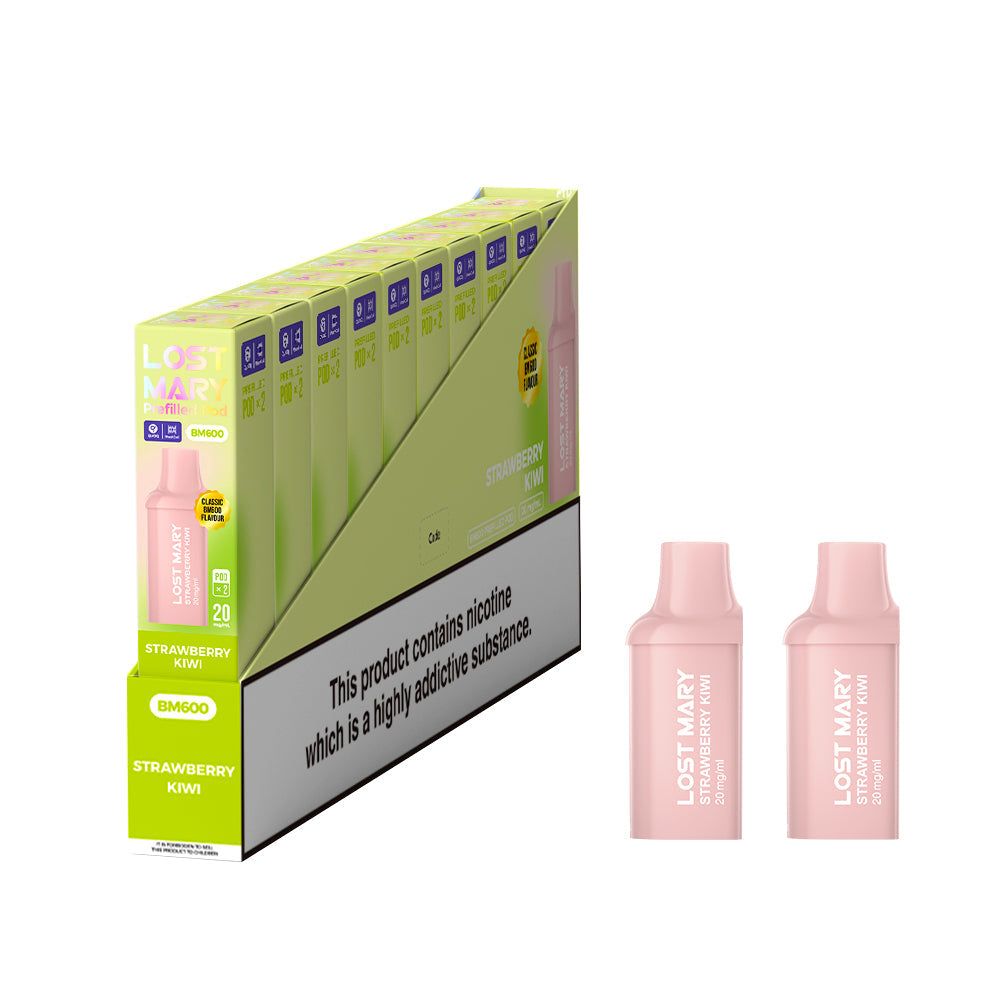 Lost Mary BM600 Prefilled Pods 1X10 NEW Compliant