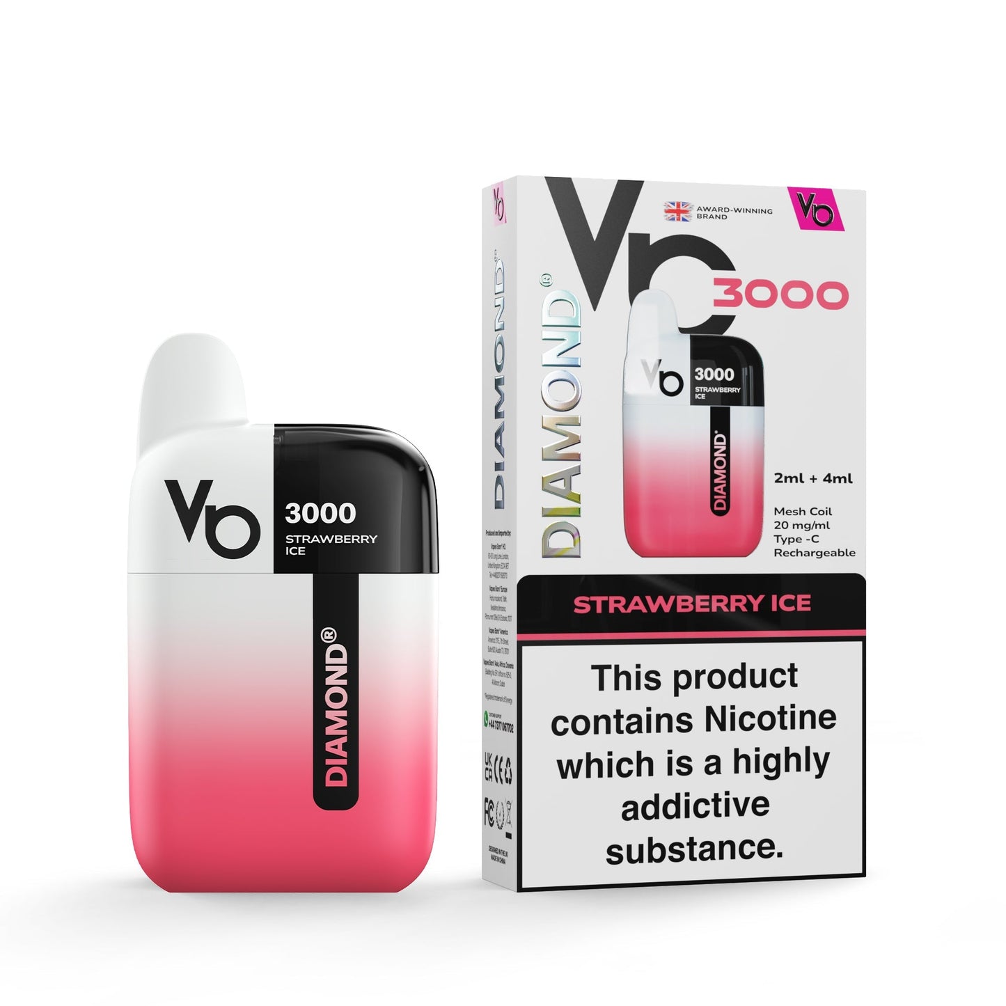 Diamond 3000 Prefilled Kits 1X5 Compliant