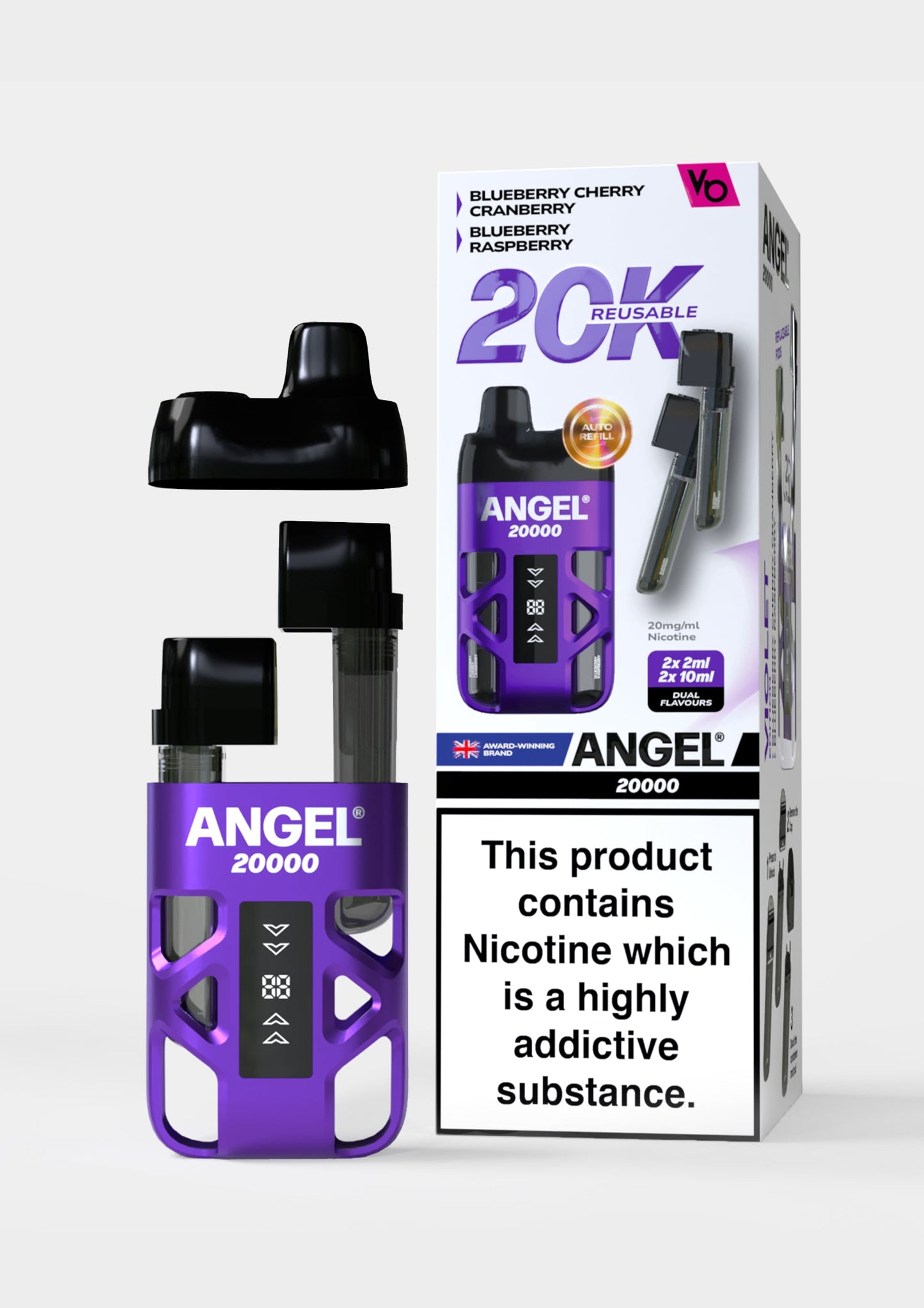 Angel 20000 Prefilled Pods 1X10
