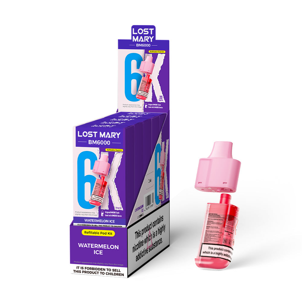 Lost Mary BM6000 Prefilled Kits 1X5 Compliant