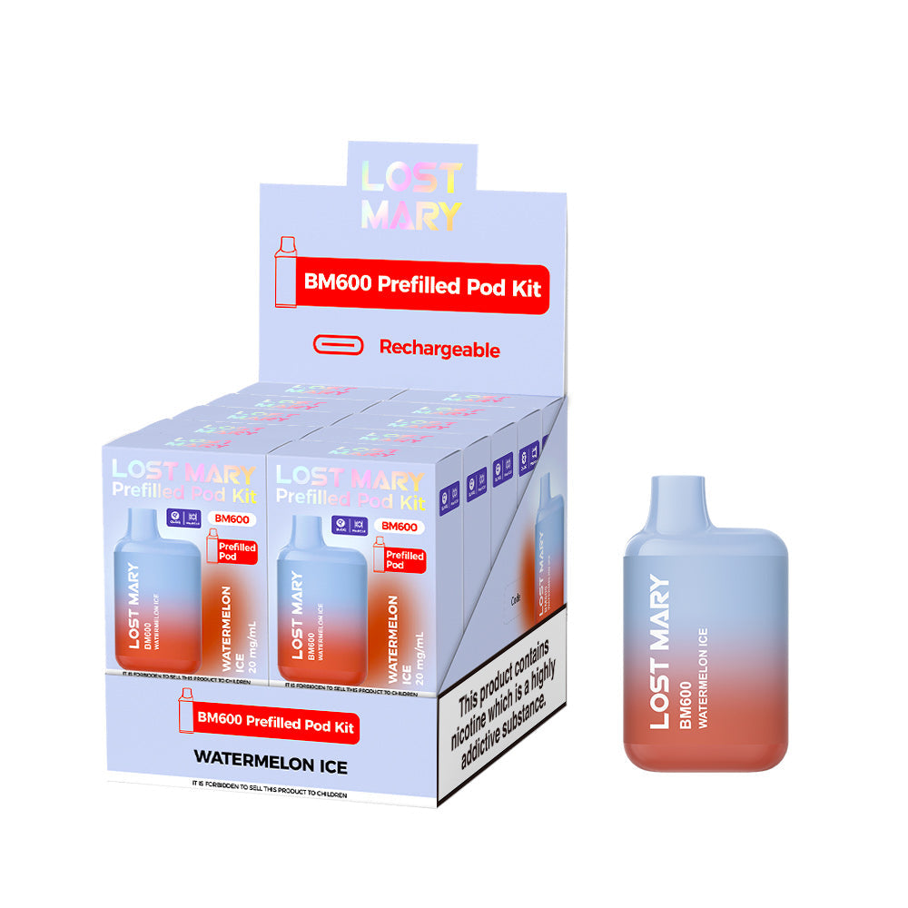 Lost Mary BM600 Prefilled Kits 1X10 Compliant