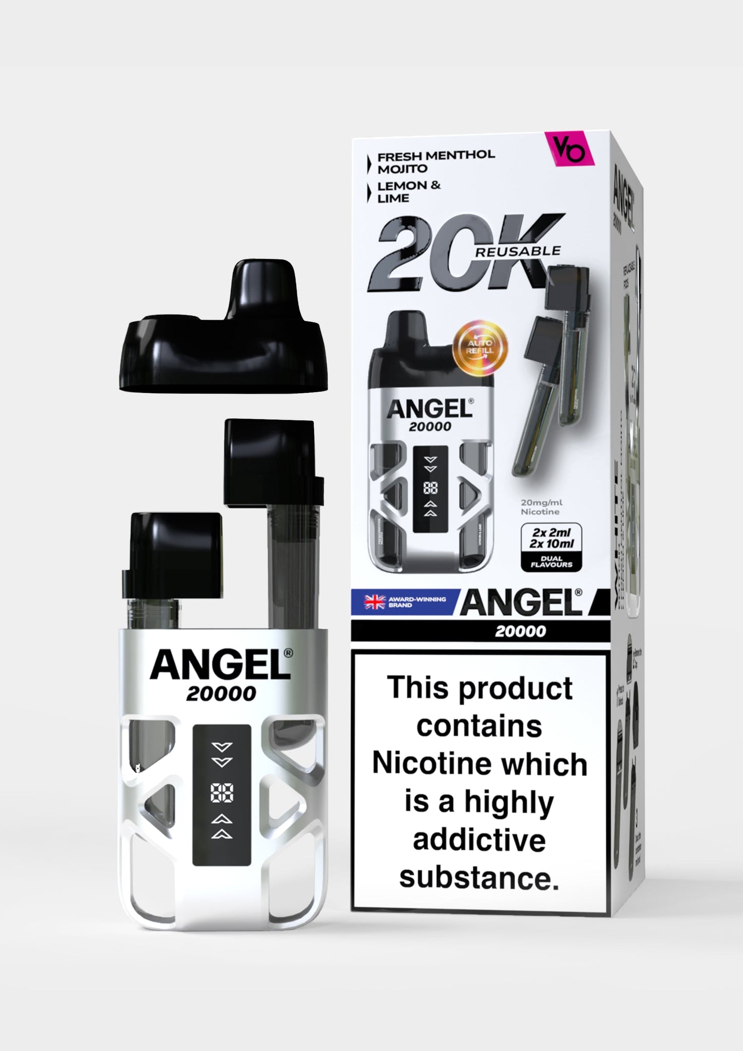 Angel 20000 Prefilled Pods 1X10