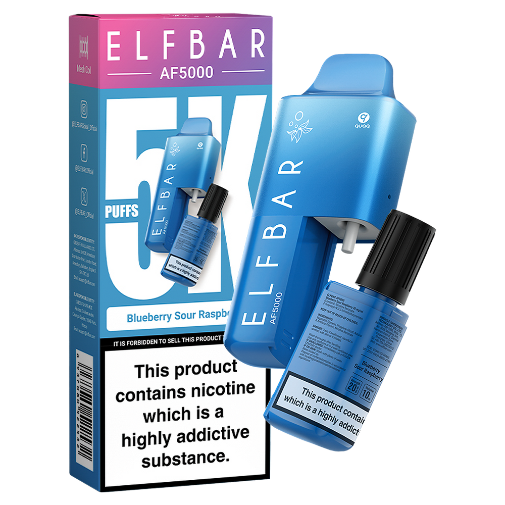 Elf Bar AF5000 Prefilled Kits 1X5 pack