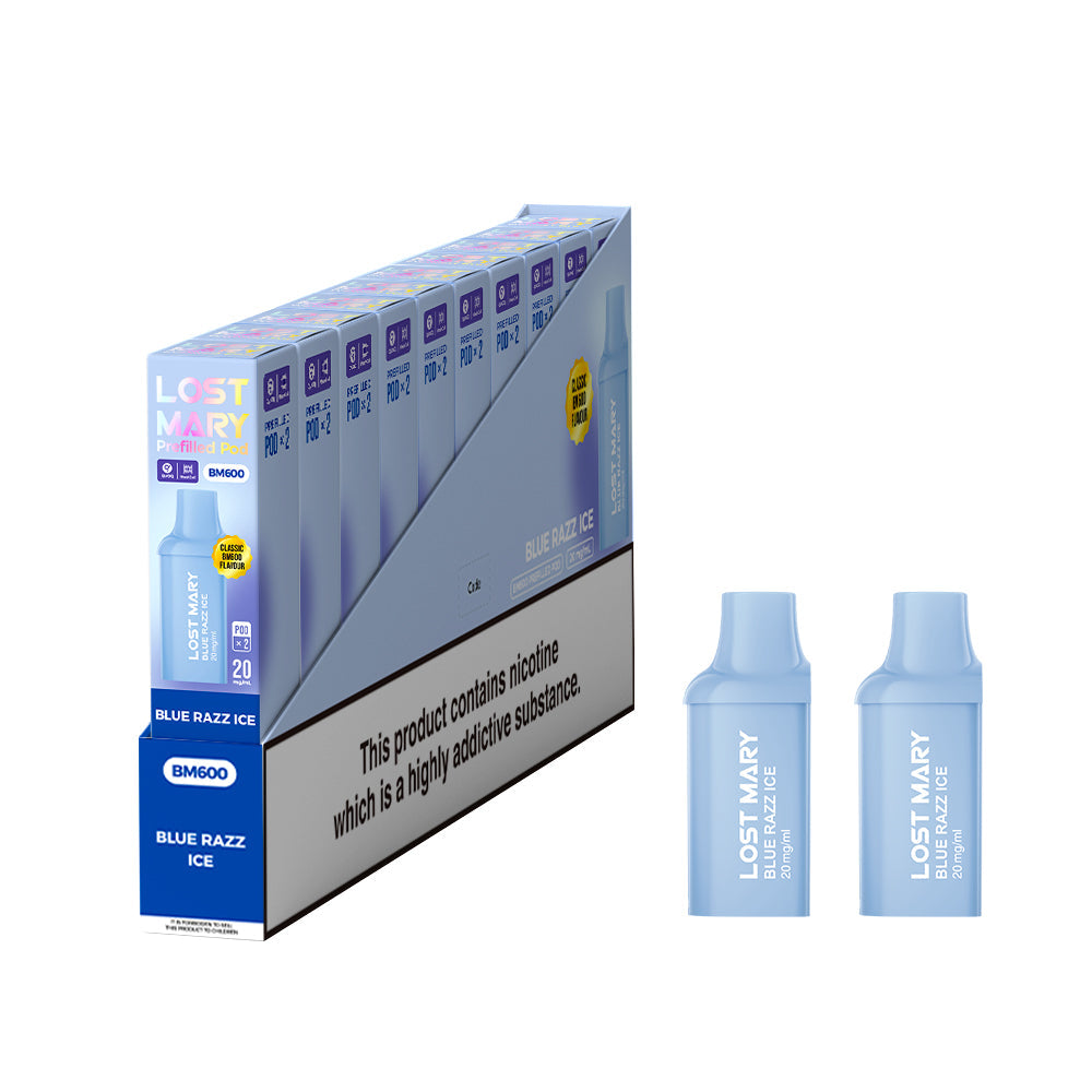 Lost Mary BM600 Prefilled Pods 1X10 NEW Compliant