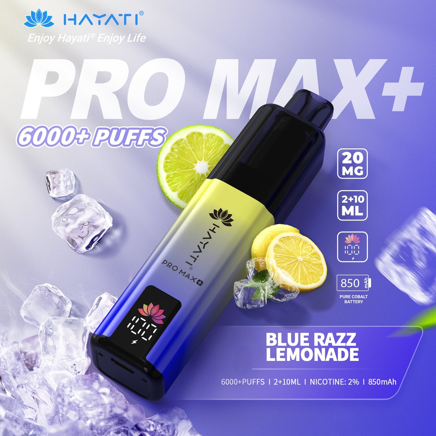Hayati Pro Max 6000+ Prefilled Kits 1X5 - Compliant