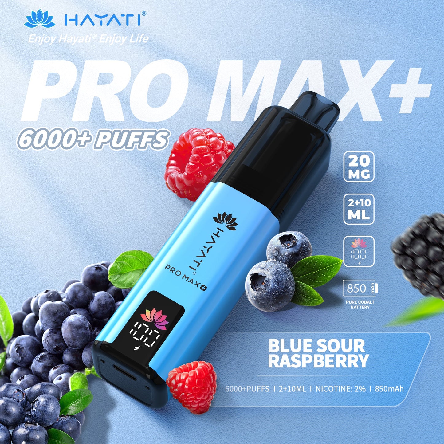 Hayati Pro Max 6000+ Prefilled Kits 1X5 - Compliant
