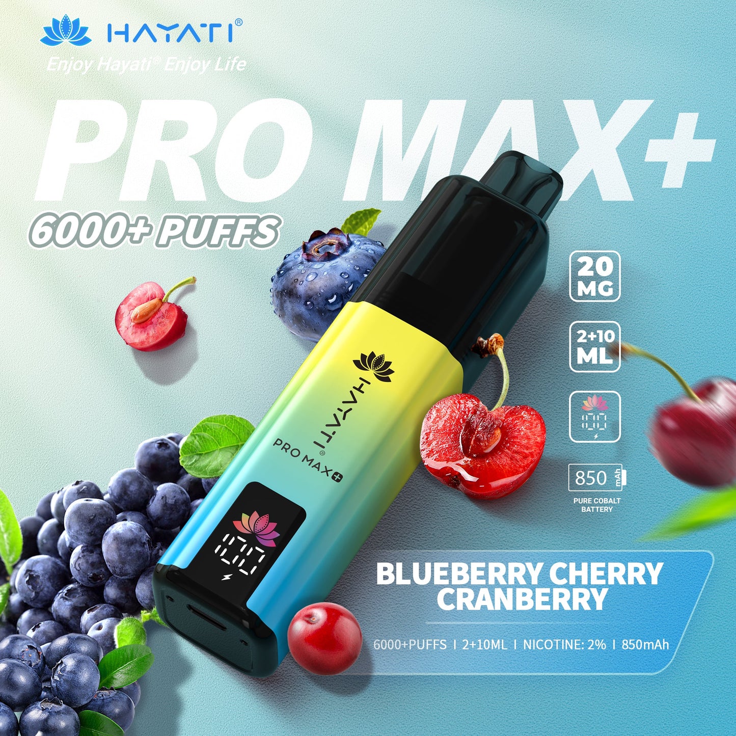 Hayati Pro Max 6000+ Prefilled Kits 1X5 - Compliant