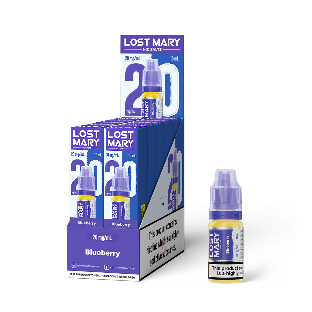 Lost Mary Nic Salts 10/20mg 10ml 1X10 ***NEW***