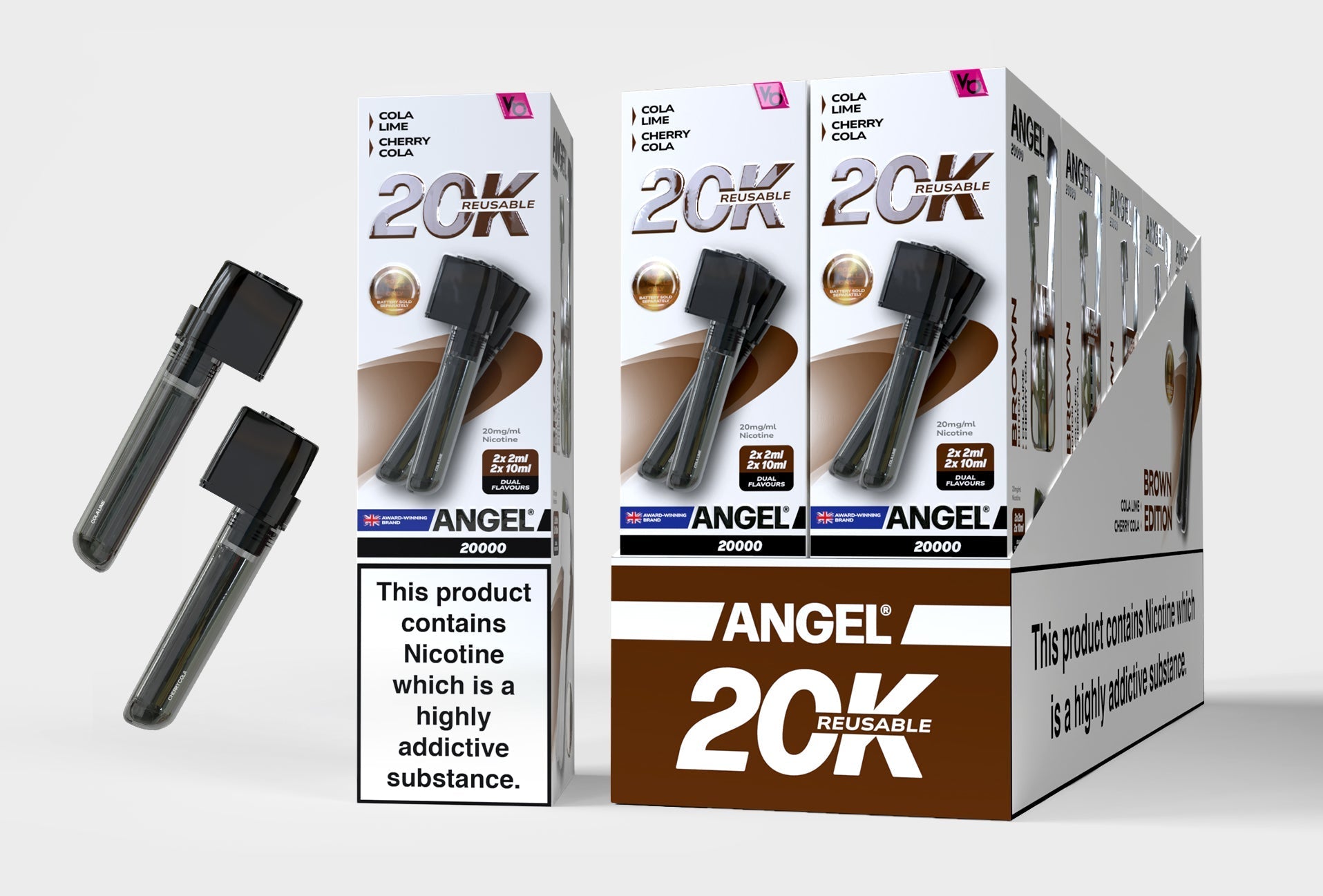 angel vape 20000 refill Vapes Bars Angel 20K Prefilled Pod Kit | 20000 Puffs Dual System