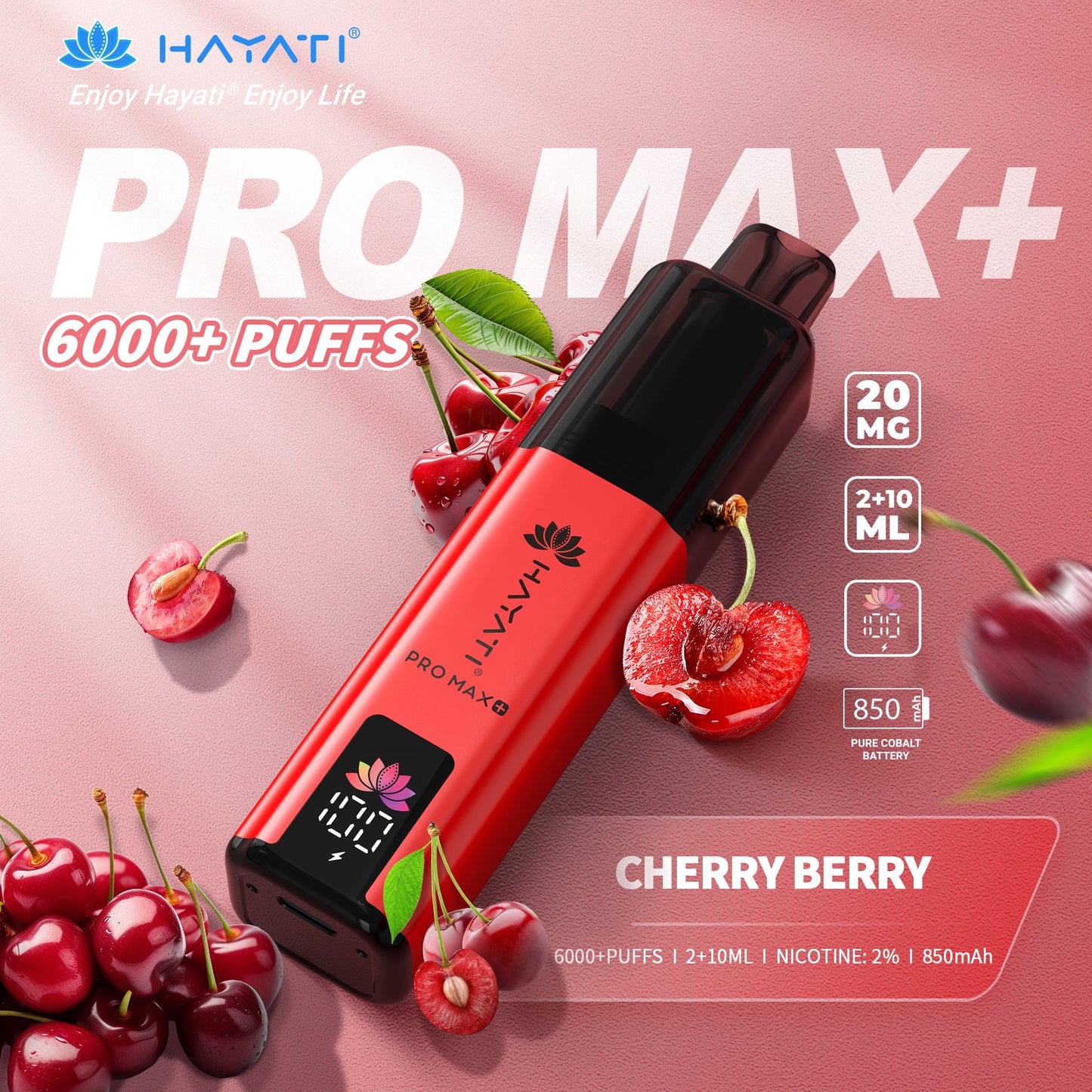 Hayati Pro Max 6000+ Prefilled Kits 1X5 - Compliant