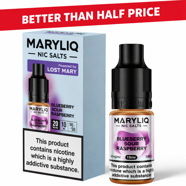 Maryliq Nic Salt 10ml 20mg 1X10 ***PAST BEST BEFORE***