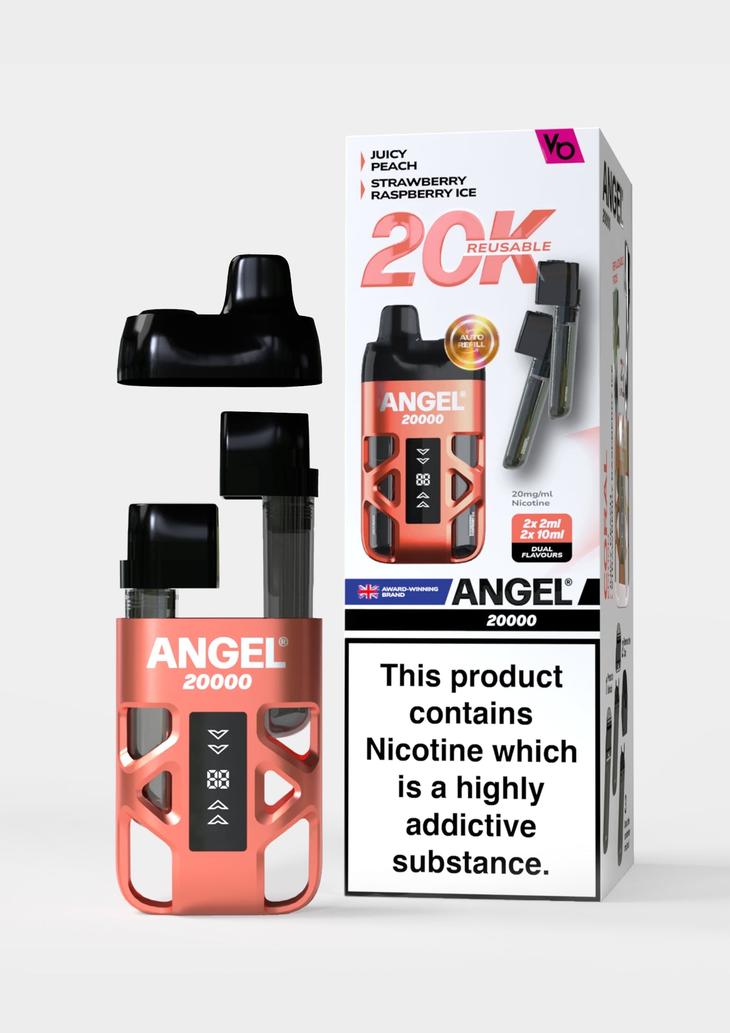 Angel 20000 Prefilled Pods 1X10