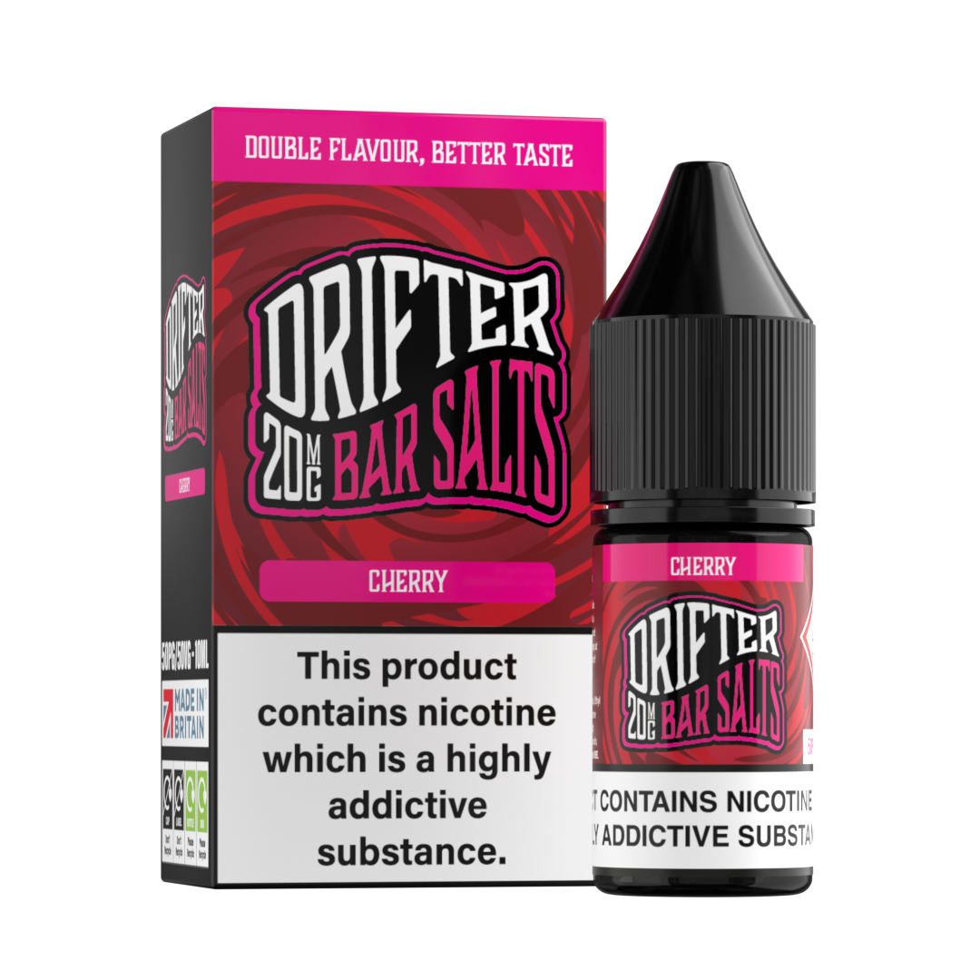Drifter Bar Salts 10ml 10mg/20mg 1x12 ***NEW***